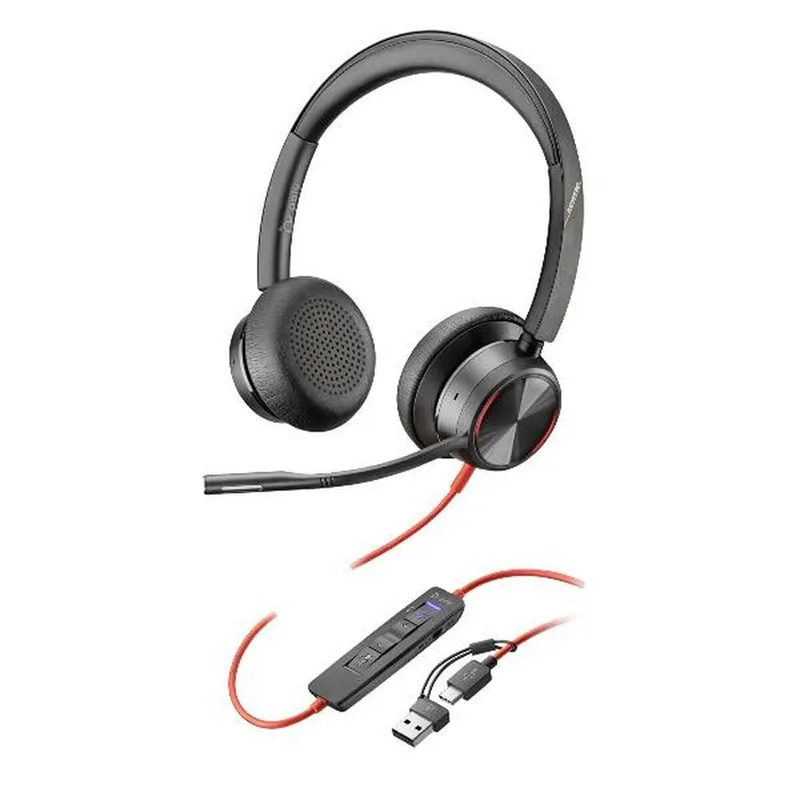 HP Poly Blackwire 8225 Teams USB-C headset