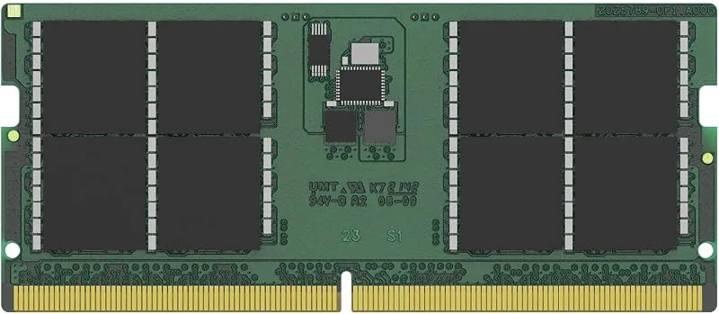 Kingston ValueRAM 48 GB 5600MT/s DDR5 Non-ECC CL46 SODIMM 2Rx8 KVR56S46BD8-48 Metmoire d'ordinateur bärbar