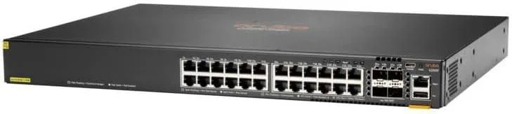 Hewlett Packard Enterprise Aruba Cx 6200F 24G klass-4 Poe 4Sfp 370W Hanterad L3, S0M82A