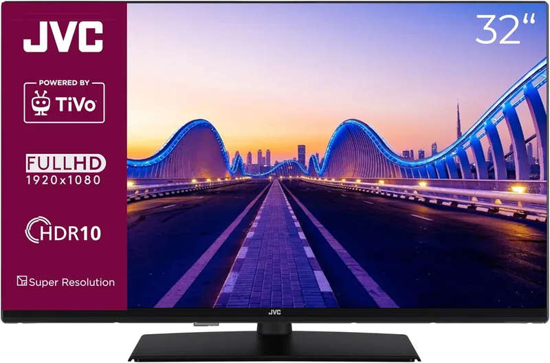 JVC TiVo LT-32VF5355 Smart TV 32 tum (Full HD, HDR, trippel tuner, 6 månader HD+ ingår)