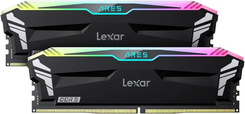 Lexar 32 GB (2 x 16 GB) ARES RGB DDR5 RAM 6800 MT/s CL34