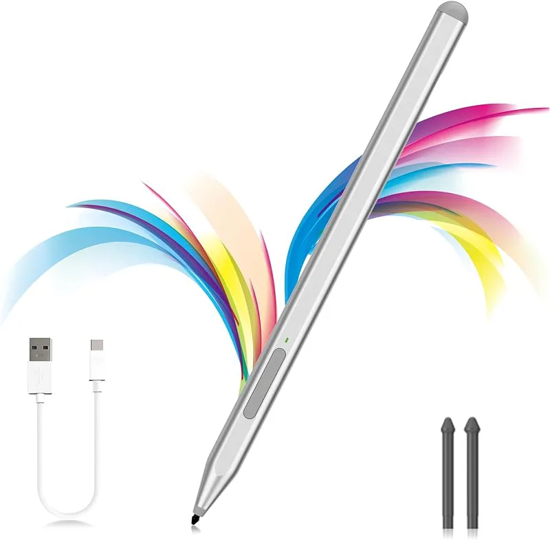 Milikilo Styluspenna för Microsoft Surface Pro 9/8/X/7+/6/5/4/3/Surface 3,Surface Go 3/2/1,Surface Laptop/Studio/Bok 4/3
