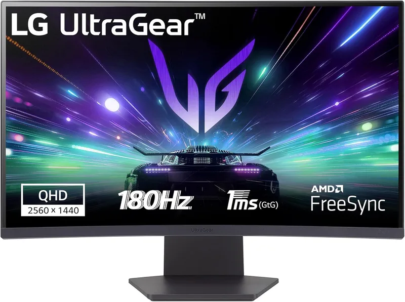 Lg Ultragear 27gs60qc-b 27´´ Qhd VA Led 180hz Monitor
