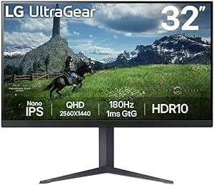 LG UltraGear™ 32GS85Q-B.AEU 32" gaming PC-skärm