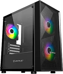 Unykach Micro ATX Gaming MIR B200-fodral