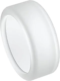Silikonring skydd stötsäkert skyddande fodral repskydd anti-fall för Oura ring Gen 3 träning (vit S för 6 7 8 9 10)