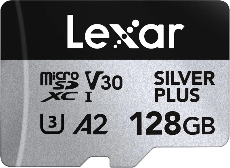 LEXAR Carte microSDXC Silver Plus UHS-1 128Go