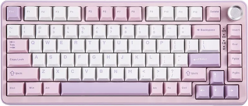 YUNZII B75 PRO Trådlöst Mekaniskt Tangentbord,75% Speltangentbord