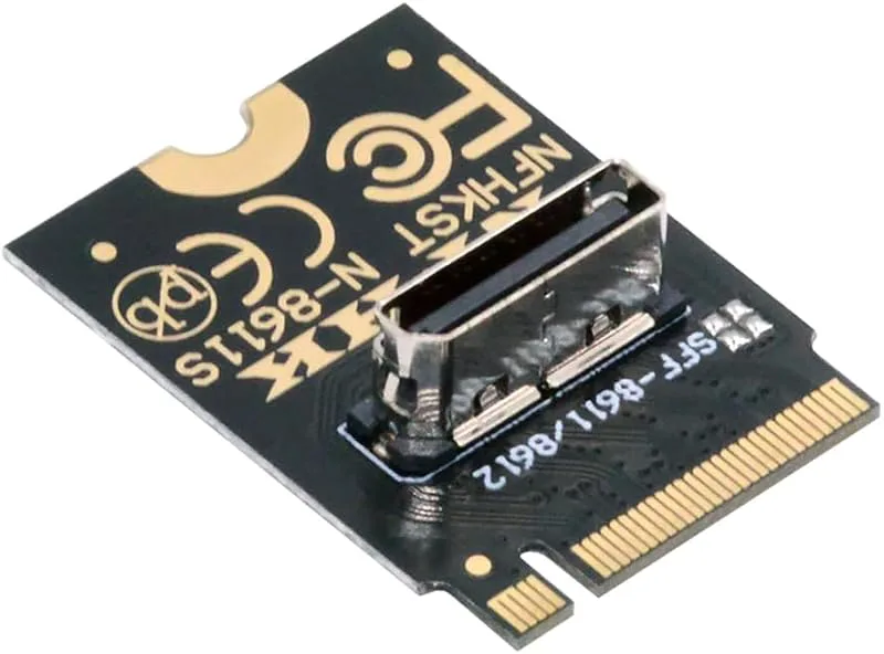 NFHK 2230 PCI-E4.0 M.2 till Oculink SFF-8612 SFF-8611 adapter