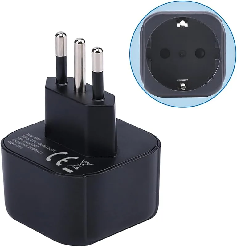 Europe to Italy/Chile/Etiopia Plug Adapter
