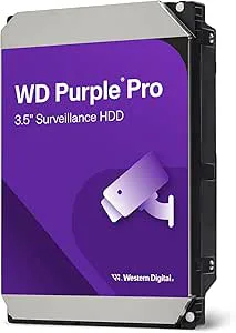 WD Purple Pro 8TB Intern Smart Video hårddisk
