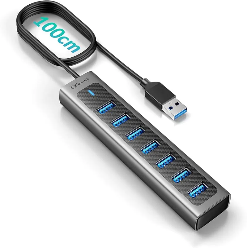 GiGimundo GM7U HUB USB 3.0 a 7 Porte