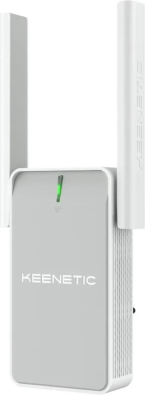 Keenetic Buddy 6 AX3000 Mesh Wi-Fi 6 Range Extender med Gigabit Ethernet-port