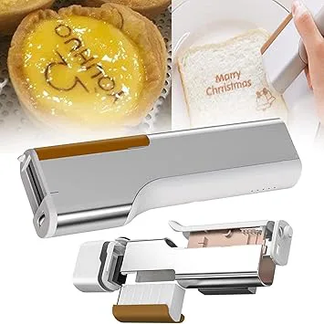 Mini handhållen bärbart kaffetryck, bärbar bläckstråleskrivare, ätbar skrivare för kakor och matskrivare