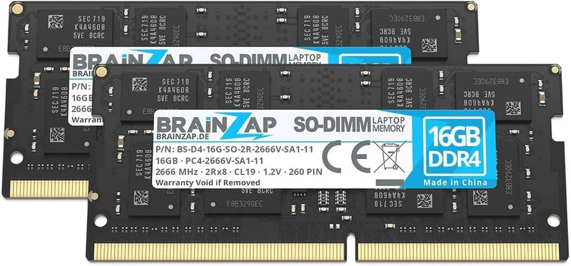 BRAINZAP 32 GB DDR4 RAM SO-DIMM