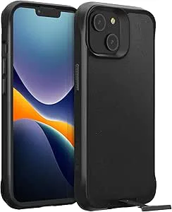 mobiltelefonfodral med stativ och skärmskydd kompatibelt med Apple iPhone 14