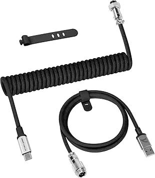ATTACK SHARK C01 PRO lindad USB C-kabel för speltangentbord