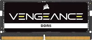 CORSAIR VENGEANCE SODIMM DDR5 RAM 48GB (1x48GB) 4800MHz CL40 Intel XMP iCUE Kompatibelt Datorminne