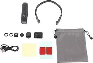 KIMISS Huvud bärbar videokamera, AS05 4K videokamera multifunktionell WiFi hand off anti-skakning elektronik foto videokameror inspelning för promenad