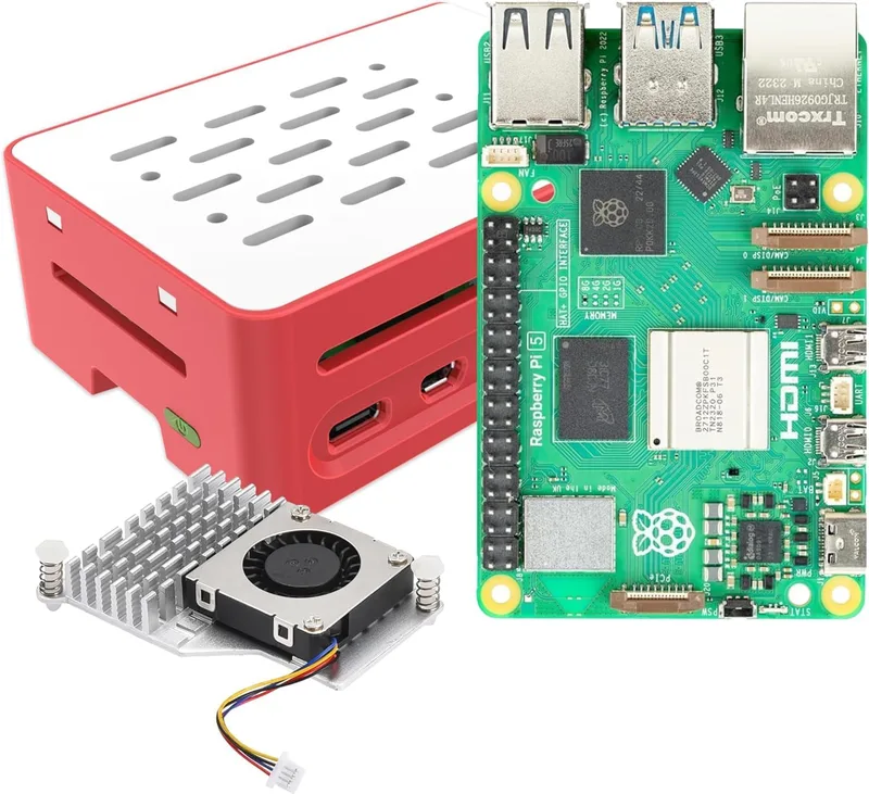 iRasptek Basic Kit för Raspberry Pi 5