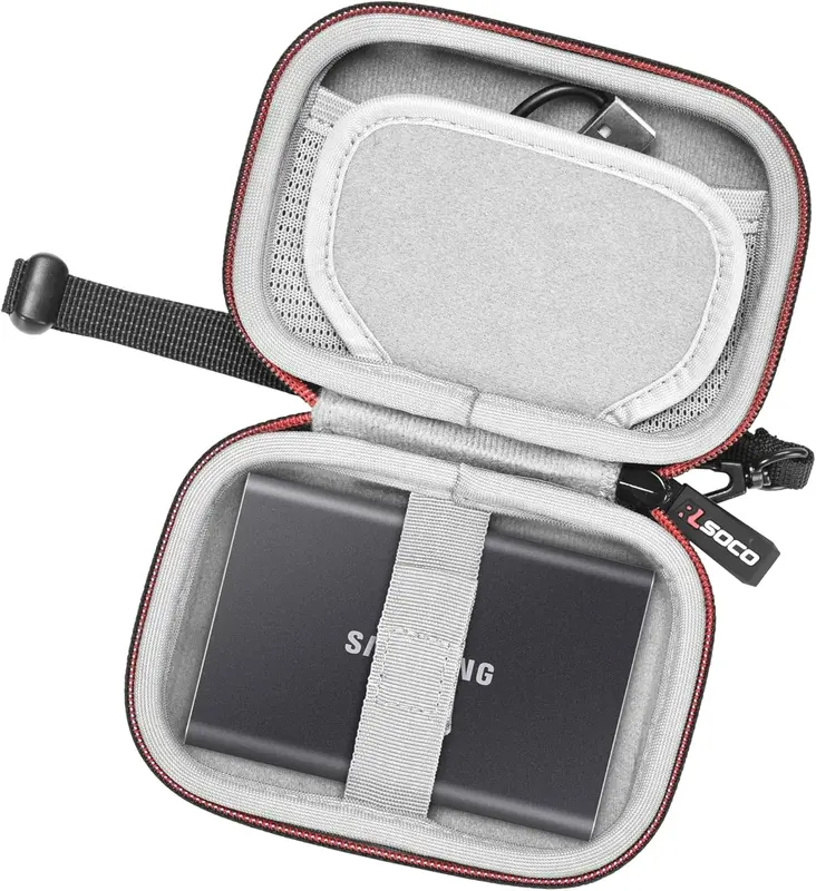 RLSOCO Case for Samsung T7/T9/T7 Shield/T5/T7 Touch Portable SSD