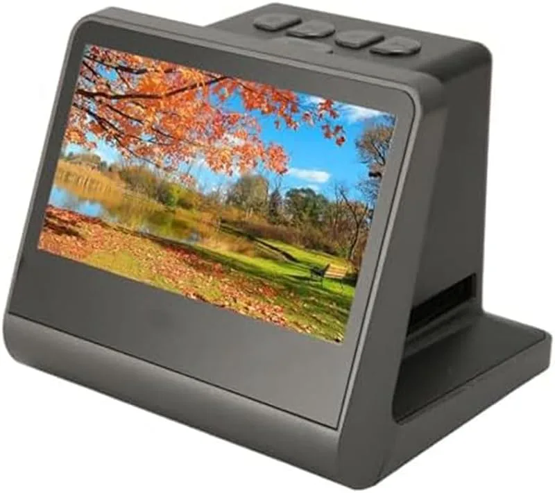 digital filmskanner med 5-tums LCD-skärm 48 MP