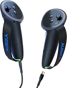 Aubika uppladdningsbart handgrepp för Quest 3S