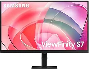 Samsung ViewFinity S70D monitor 4K 27" UHD 3840 x 2160 60 Hz HDR10 stöd Easy Setup Support Eye Saver Mode LS27D700EAUXEN