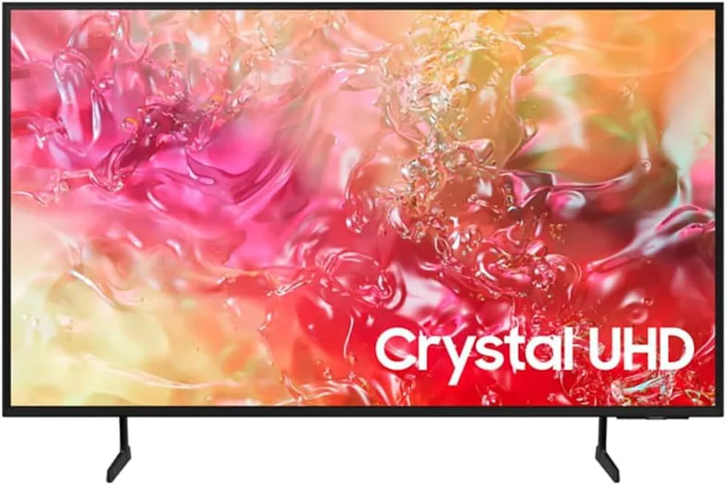 Samsung DU7172, 50" 4K UHD LED-TV, HDR10+, Tizen 2024, DVB-T2/S2/C, Smart TV, 3 HDMI, USB, Slim-design, 60 Hz panel