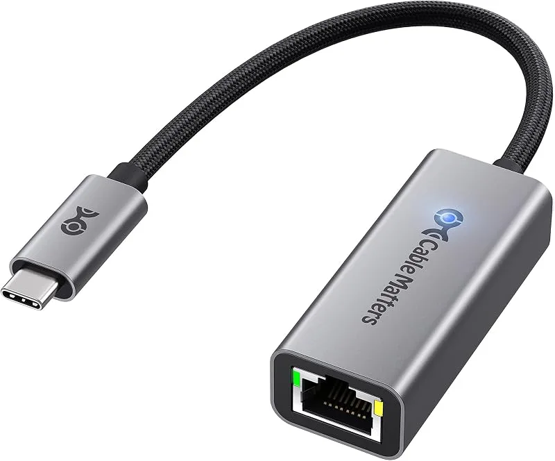 Cable Matters USB C till 5Gb Ethernet-adapter