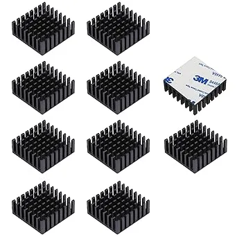 liten kylfläns 25 x 25 x 10 mm