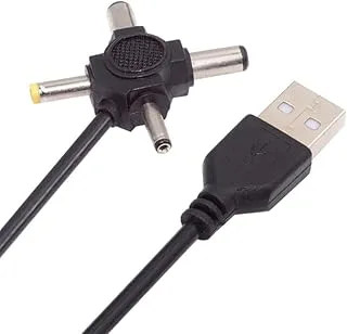 NFHK USB 2.0 Typ-A hane till 4 i 1 DC 5V