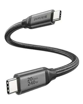 Silkland USB C 3.2 Gen2×2 Kabel Kort 30CM