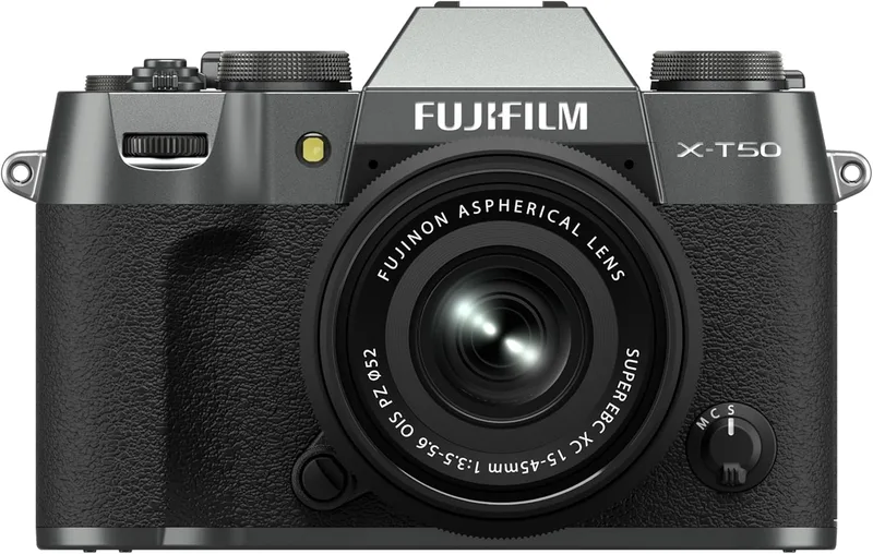 FUJIFILM X-T50 CHARCOAL + 15-45