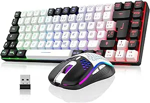RedThunder 75 % trådlöst speltangentbord och mus set
