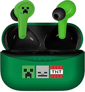 OTL Technologies Minecraft trådlösa hörlurar i en storlek