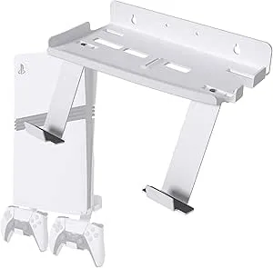 sciuU Väggfäste för PS5 Pro/PS5 Slim Console & Controller