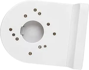 KIMISS Universal White Abs Plastic Dome CCTV Camera Wall Montering Bracket Stand