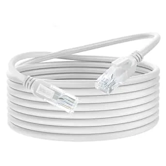 Ligiud Silicone Cat 6 Ethernet-kabel 1m