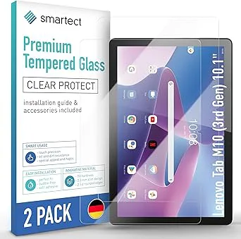 smartect Skärmskydd kompatibel med Lenovo Tab M10 (3rd Gen) 10.1"