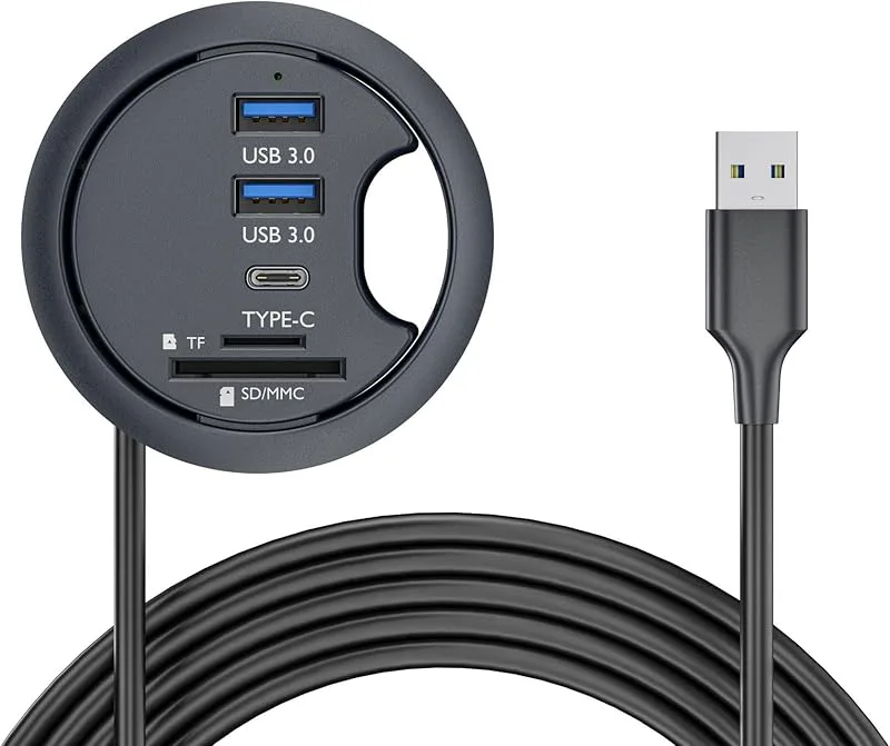 USB 3.0 hub SD TF USB-C