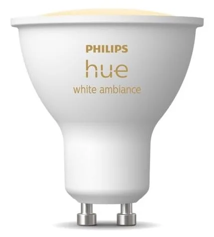 Philips Hue WCA smart glödlampa GU10 BT 4,3W,