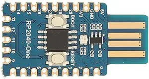 Yctze RP2040 Mikrokontroller med en USB A Hanport
