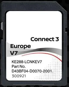 Générique Europa 2022 v7 GPS-navigering SD-kort