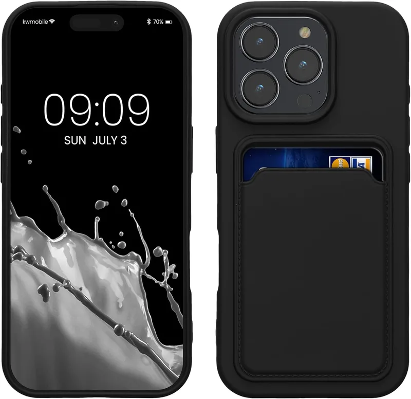 kwmobile Plånboksfodral kompatibelt med Apple iPhone 16 Pro