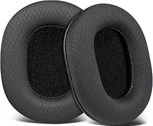 SOULWIT öronkuddar ersättning för Audio Technica ATH M50X M50XBT M50RD M40X M30X M20X MSR7 SX1 Monitor Hörlurar
