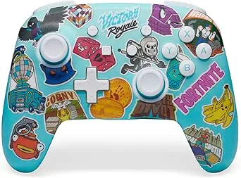 PowerA Fortnite Sticker Mania trådlös handkontroll för Nintendo Switch