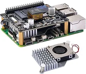 GeeekPi M.2 NVME M-KEY PoE+ hatt med