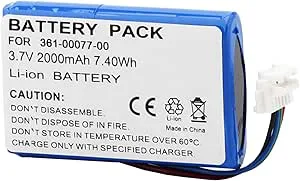 CHUNCAIL batteri kompatibelt för Garmin Zumo 590