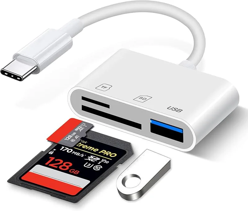 SD-kortläsare för USB-C